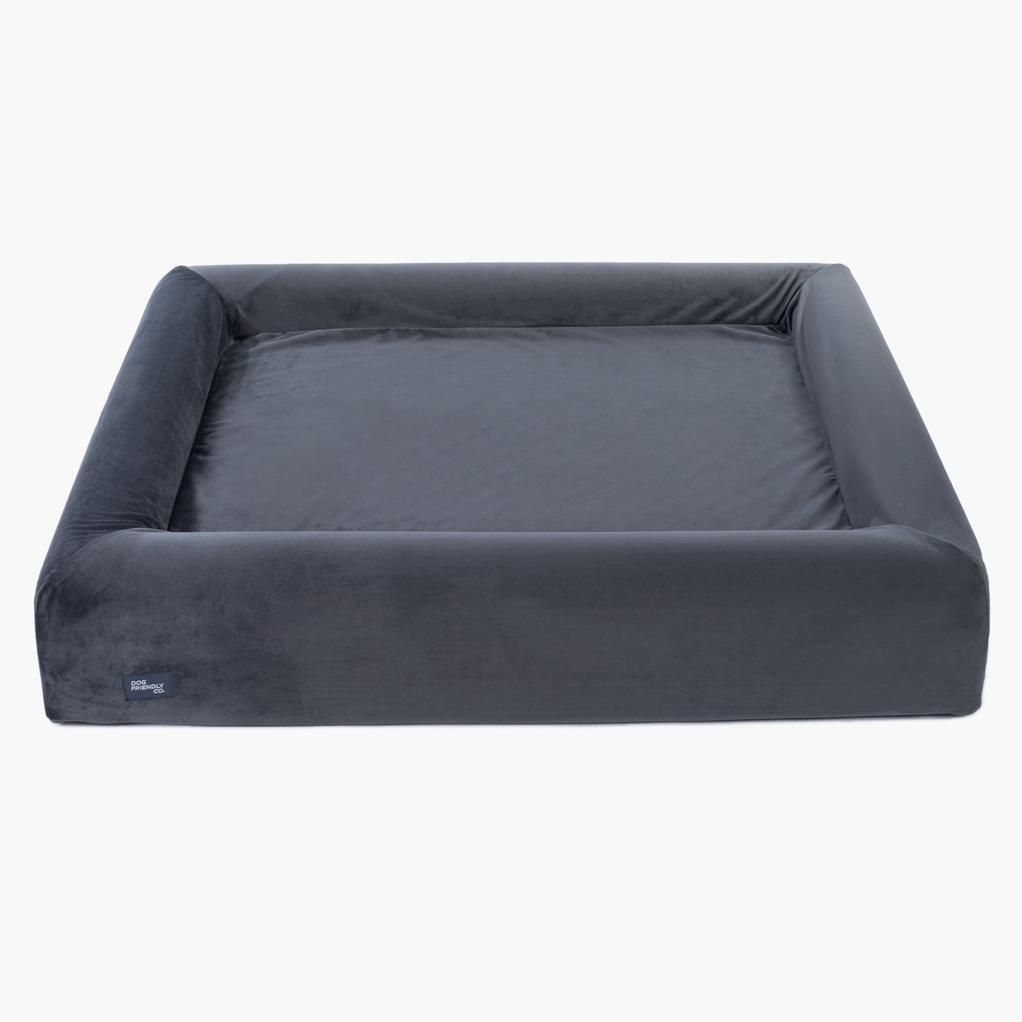 Orthopedic Memory Foam Dog Bed - Charcoal (Large)