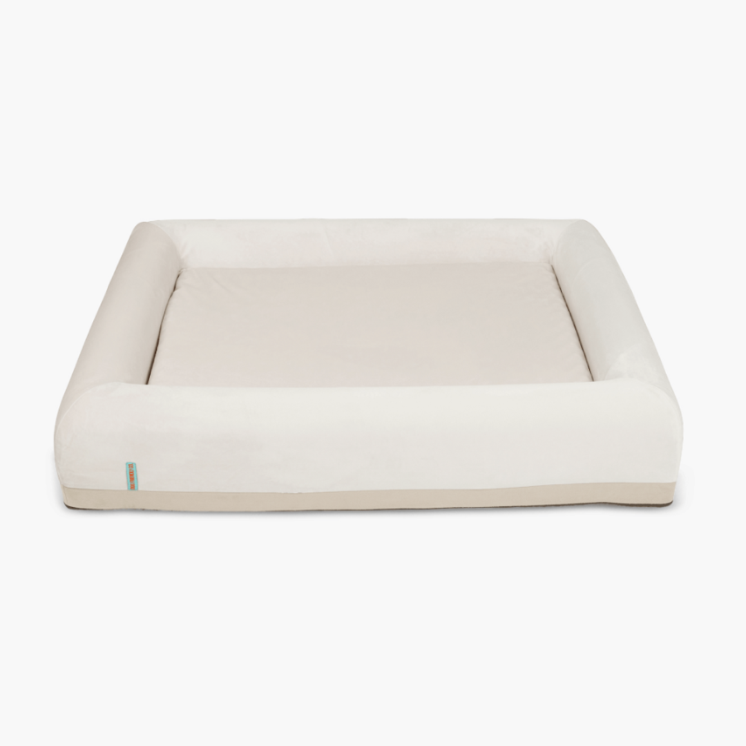 Orthopedic Memory Foam Dog Bed - Beige (Small)